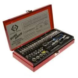 CK Tools CK 39 Piece ¼" Drive Metric Socket Set - CK Tools CK 39 Piece ¼" Drive Metric Socket Set