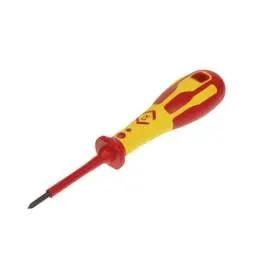 CK Tools CK PH0 3.5mm x 60mm VDE Screwdriver - CK Tools CK PH0 3.5mm x 60mm VDE Screwdriver