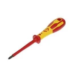CK Tools CK PH2 6mm x 100mm VDE Screwdriver - CK Tools CK PH2 6mm x 100mm VDE Screwdriver