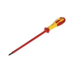 CK Tools CK PZ2 6mm x 200mm VDE Screwdriver - CK Tools CK PZ2 6mm x 200mm VDE Screwdriver