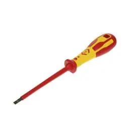 CK Tools CK 5.5mm x 125mm VDE Slotted Parallel Screwdriver - CK Tools CK 5.5mm x 125mm VDE Slotted Parallel Screwdriver