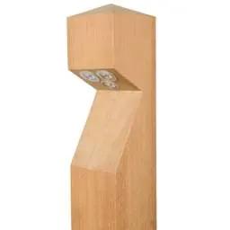 bollards Collingwood 5W 1000mm LED Wooden Bollard 4000K - bollards Collingwood 5W 1000mm LED Wooden Bollard 4000K