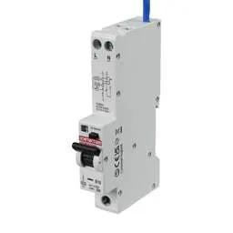 Electrical Lighting Contactum 10A 1P+N 1 Module B Curve 6kA 30mA Type A AFDD Combined RCBO - Electrical Lighting Contactum 10A 1P+N 1 Module B Curve 6kA 30mA Type A AFDD Combined RCBO