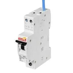 Electrical Lighting Contactum 10A Single Pole 1 Module C Curve 6kA 30mA Type A RCBO - Electrical Lighting Contactum 10A Single Pole 1 Module C Curve 6kA 30mA Type A RCBO