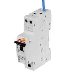 Electrical Lighting Contactum 16A Single Pole 1 Module C Curve 6kA 30mA Type A RCBO - Electrical Lighting Contactum 16A Single Pole 1 Module C Curve 6kA 30mA Type A RCBO