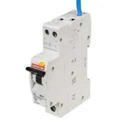 Electrical Lighting Contactum 20A Single Pole 1 Module B Curve 6kA 30mA Type A RCBO - Electrical Lighting Contactum 20A Single Pole 1 Module B Curve 6kA 30mA Type A RCBO