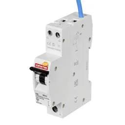 Electrical Lighting Contactum 25A Single Pole 1 Module C Curve 6kA 30mA Type A RCBO - Electrical Lighting Contactum 25A Single Pole 1 Module C Curve 6kA 30mA Type A RCBO