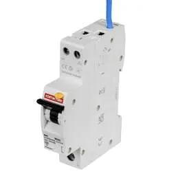 Electrical Lighting Contactum 45A Single Pole 1 Module B Curve 6kA 30mA Type A RCBO - Electrical Lighting Contactum 45A Single Pole 1 Module B Curve 6kA 30mA Type A RCBO