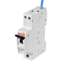 Electrical Lighting Contactum 50A Single Pole 1 Module B Curve 6kA 30mA Type A RCBO - Electrical Lighting Contactum 50A Single Pole 1 Module B Curve 6kA 30mA Type A RCBO