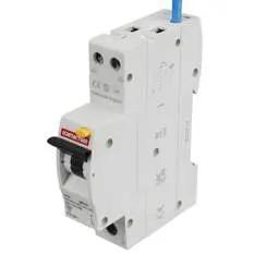Electrical Lighting Contactum 10A Single Pole 1 Module C Curve 10kA 30mA Type A RCBO - Electrical Lighting Contactum 10A Single Pole 1 Module C Curve 10kA 30mA Type A RCBO
