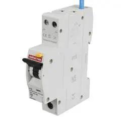 Electrical Lighting Contactum 16A Single Pole 1 Module C Curve 10kA 30mA Type A RCBO - Electrical Lighting Contactum 16A Single Pole 1 Module C Curve 10kA 30mA Type A RCBO
