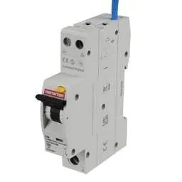 Electrical Lighting Contactum 32A Single Pole 1 Module C Curve 10kA 30mA Type A RCBO - Electrical Lighting Contactum 32A Single Pole 1 Module C Curve 10kA 30mA Type A RCBO