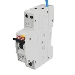 Electrical Lighting Contactum 50A Single Pole 1 Module B Curve 10kA 30mA Type A RCBO - Electrical Lighting Contactum 50A Single Pole 1 Module B Curve 10kA 30mA Type A RCBO