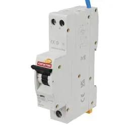 Electrical Lighting Contactum 40A 1P+N 1 Module Bidirectional B Curve 6kA 30mA Type A RCBO - Electrical Lighting Contactum 40A 1P+N 1 Module Bidirectional B Curve 6kA 30mA Type A RCBO
