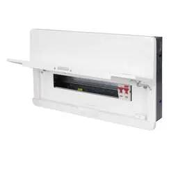Electrical Lighting Contactum 14 Way 100A Isolator Incomer Flush Metal Clad Consumer Unit - Electrical Lighting Contactum 14 Way 100A Isolator Incomer Flush Metal Clad Consumer Unit