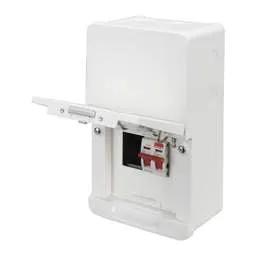 Electrical Lighting Contactum 2 Way 63A Isolator Incomer Metal Clad Consumer Unit - Electrical Lighting Contactum 2 Way 63A Isolator Incomer Metal Clad Consumer Unit