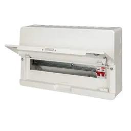 Electrical Lighting Contactum 18 Way 100A Isolator Incomer Metal Clad Consumer Unit - Electrical Lighting Contactum 18 Way 100A Isolator Incomer Metal Clad Consumer Unit