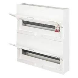 Electrical Lighting Contactum 42 Way Dual Row 100A Isolator Incomer Metal Clad Consumer Unit - Electrical Lighting Contactum 42 Way Dual Row 100A Isolator Incomer Metal Clad Consumer Unit