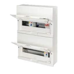Electrical Lighting Contactum 26 Way Dual 100A Type A RCD High Integrity Metal Clad Consumer Unit - Electrical Lighting Contactum 26 Way Dual 100A Type A RCD High Integrity Metal Clad Consumer Unit