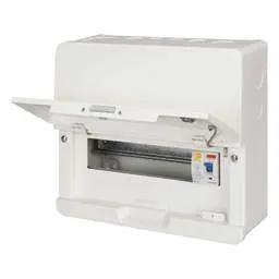Electrical Lighting Contactum 10 Way 100A 30mA Type A RCD Incomer Metal Clad Consumer Unit - Electrical Lighting Contactum 10 Way 100A 30mA Type A RCD Incomer Metal Clad Consumer Unit