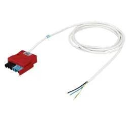 cieling rose CP Electronics Legrand Vitesse 3m 3 Core Emergency Luminaire Lead Red Plug Black / Blue Coded - cieling rose CP Electronics Legrand Vitesse 3m 3 Core Emergency Luminaire Lead Red Plug Black / Blue Coded