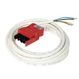 cieling rose CP Electronics Legrand Vitesse 3m 4 Core Luminaire Lead Red Plug - cieling rose CP Electronics Legrand Vitesse 3m 4 Core Luminaire Lead Red Plug