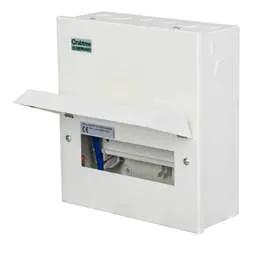 Electrical Lighting Crabtree Starbreaker 9 Way Metal Clad Consumer Unit (No Incomer) - Electrical Lighting Crabtree Starbreaker 9 Way Metal Clad Consumer Unit (No Incomer)