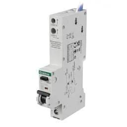 Electrical Lighting Crabtree Polestar Compact 6A Single Pole 1 Module C Curve 16kA 30mA Type A RCBO - Electrical Lighting Crabtree Polestar Compact 6A Single Pole 1 Module C Curve 16kA 30mA Type A RCBO