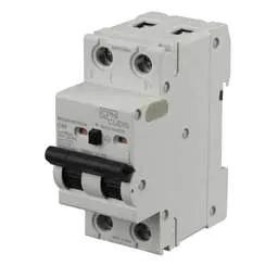 Electrical Lighting Cudis RO2SNF 40A Double Pole 2 Module Bidirectional C Curve 10kA 30mA Type A RCBO - Electrical Lighting Cudis RO2SNF 40A Double Pole 2 Module Bidirectional C Curve 10kA 30mA Type A RCBO