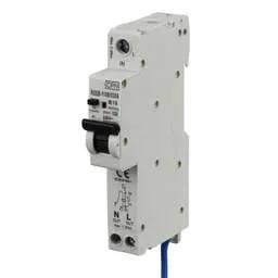Electrical Lighting Cudis ROSB 10A 1P+N 1 Module B Curve 10kA 30mA Type A RCBO - Electrical Lighting Cudis ROSB 10A 1P+N 1 Module B Curve 10kA 30mA Type A RCBO