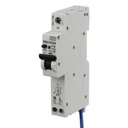Electrical Lighting Cudis ROSB 16A 1P+N 1 Module C Curve 10kA 30mA Type A RCBO - Electrical Lighting Cudis ROSB 16A 1P+N 1 Module C Curve 10kA 30mA Type A RCBO