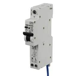 Electrical Lighting Cudis ROSB 20A 1P+N 1 Module C Curve 10kA 30mA Type A RCBO - Electrical Lighting Cudis ROSB 20A 1P+N 1 Module C Curve 10kA 30mA Type A RCBO