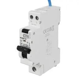 Electrical Lighting Cudis ROSNBI 10A 1P+N 1 Module Bidirectional C Curve 6kA 30mA Type A RCBO - Electrical Lighting Cudis ROSNBI 10A 1P+N 1 Module Bidirectional C Curve 6kA 30mA Type A RCBO