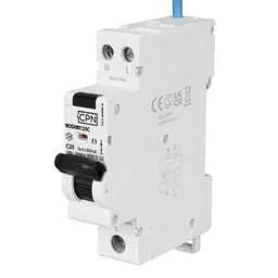 Electrical Lighting Cudis ROSNBI 25A 1P+N 1 Module Bidirectional C Curve 6kA 30mA Type A RCBO - Electrical Lighting Cudis ROSNBI 25A 1P+N 1 Module Bidirectional C Curve 6kA 30mA Type A RCBO