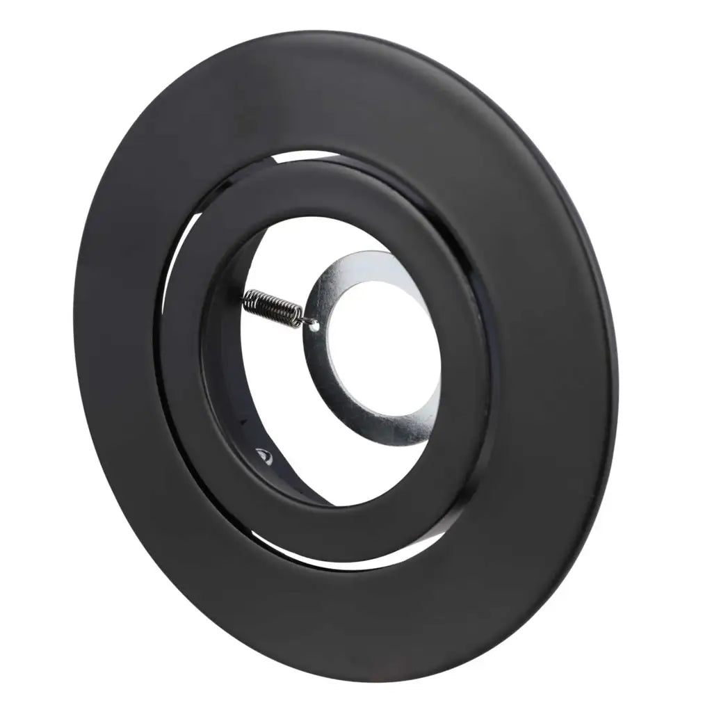 Aurora Lighting EFD PRO Matt Black Adjustable Bezel For EN DLM982X Downlight Recessed Lighting Applications by Aurora