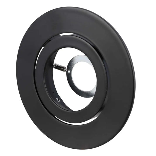Aurora Lighting EFD PRO Matt Black Adjustable Bezel For EN DLM982X Downlight Recessed Lighting Applications by Aurora