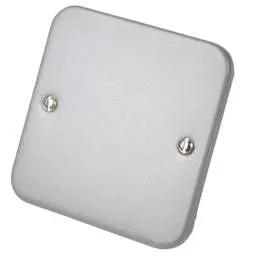 pvc back boxes Deta 1 Gang Blank Plate Metal Clad - pvc back boxes Deta 1 Gang Blank Plate Metal Clad