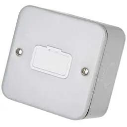 pvc back boxes Deta - 13A Unswitched Fused Spur Metal Clad - pvc back boxes Deta - 13A Unswitched Fused Spur Metal Clad