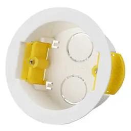 DRYLINING Deta 1 Gang 35mm Round Dry Lining Box - DRYLINING Deta 1 Gang 35mm Round Dry Lining Box