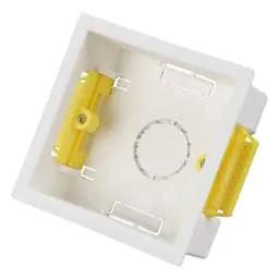 DRYLINING Deta 1 Gang 35mm Dry Lining Box White - DRYLINING Deta 1 Gang 35mm Dry Lining Box White
