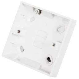 back box Deta 1 Gang 16mm Pattress - back box Deta 1 Gang 16mm Pattress