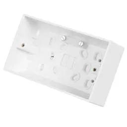 back box Deta 2 Gang 45mm Pattress - back box Deta 2 Gang 45mm Pattress
