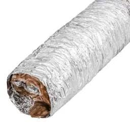 a grilles Domus Ventilation 125mm 5" Flexible Insulated Ducting (10m Length) - a grilles Domus Ventilation 125mm 5" Flexible Insulated Ducting (10m Length)