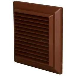 a grilles Domus Ventilation 125mm 5" Fixed Grille Brown - a grilles Domus Ventilation 125mm 5" Fixed Grille Brown