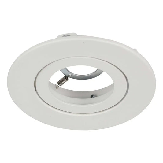 Aurora Lighting EFD Pro Matt White Adjustable Slim Bezel for EN-DLM982X Downlight by Aurora