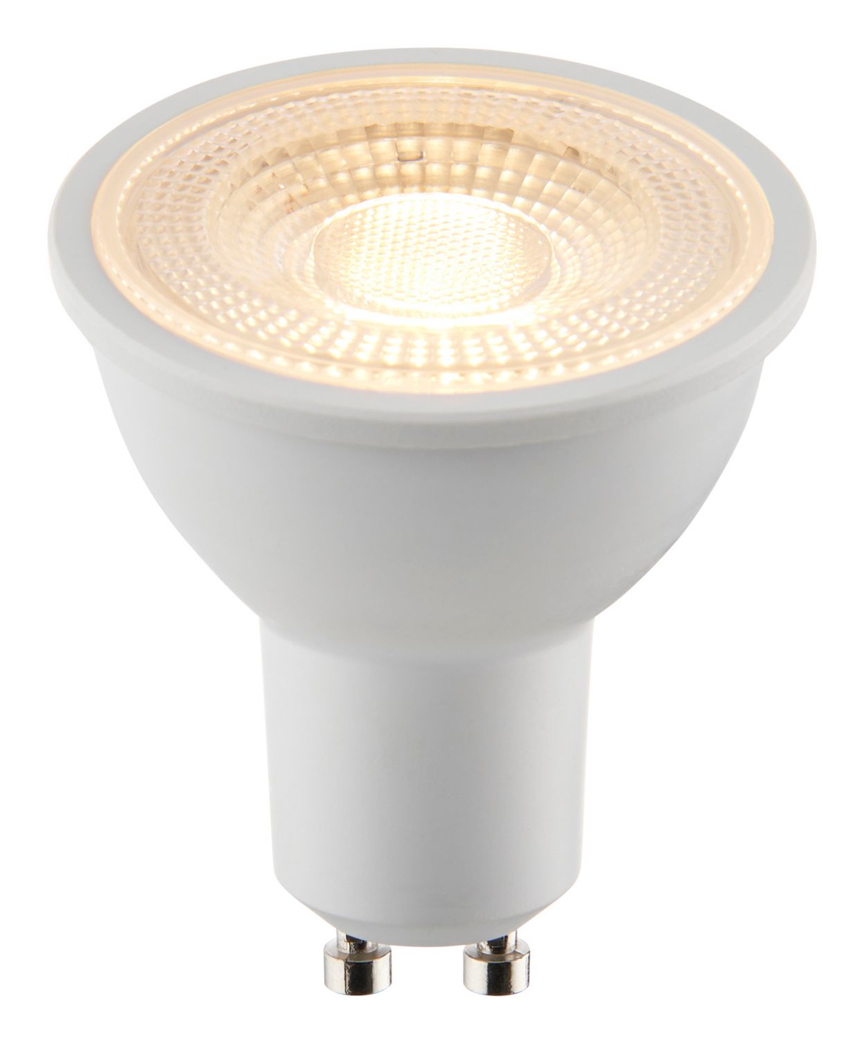 GU10 5W SMD LED bulb, warm white 3000K, non-dimmable, 450lm, 60° beam angle