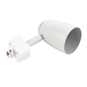 White LED spotlight lamp holder for electrical lighting and home wiring solutions