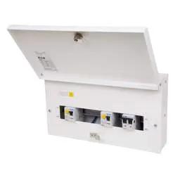 Electrical Lighting Eaton 10 Way Flexible Dual 63A RCD Metal Clad Consumer Unit - Electrical Lighting Eaton 10 Way Flexible Dual 63A RCD Metal Clad Consumer Unit