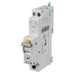 Electrical Lighting Eaton 16A Single Pole 1 Module B Curve 10kA 30mA Type A RCBO - Electrical Lighting Eaton 16A Single Pole 1 Module B Curve 10kA 30mA Type A RCBO