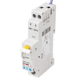 Electrical Lighting Eaton 45A Single Pole 1 Module B Curve 10kA 30mA Type A RCBO - Electrical Lighting Eaton 45A Single Pole 1 Module B Curve 10kA 30mA Type A RCBO